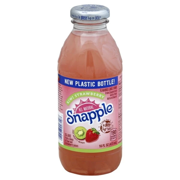Snapple Kiwi Strawberry - 16 fl oz Bottle