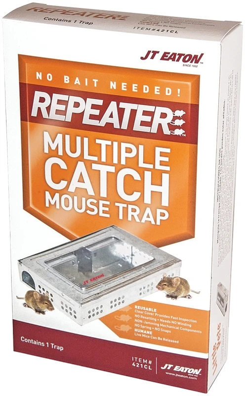 JT Eaton Repeater Multiple Catch Animal Trap For Mice 1 pk