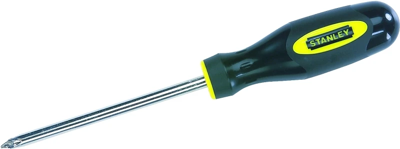 Fluted Phillips Head Screwdriver with Number 2 Tip