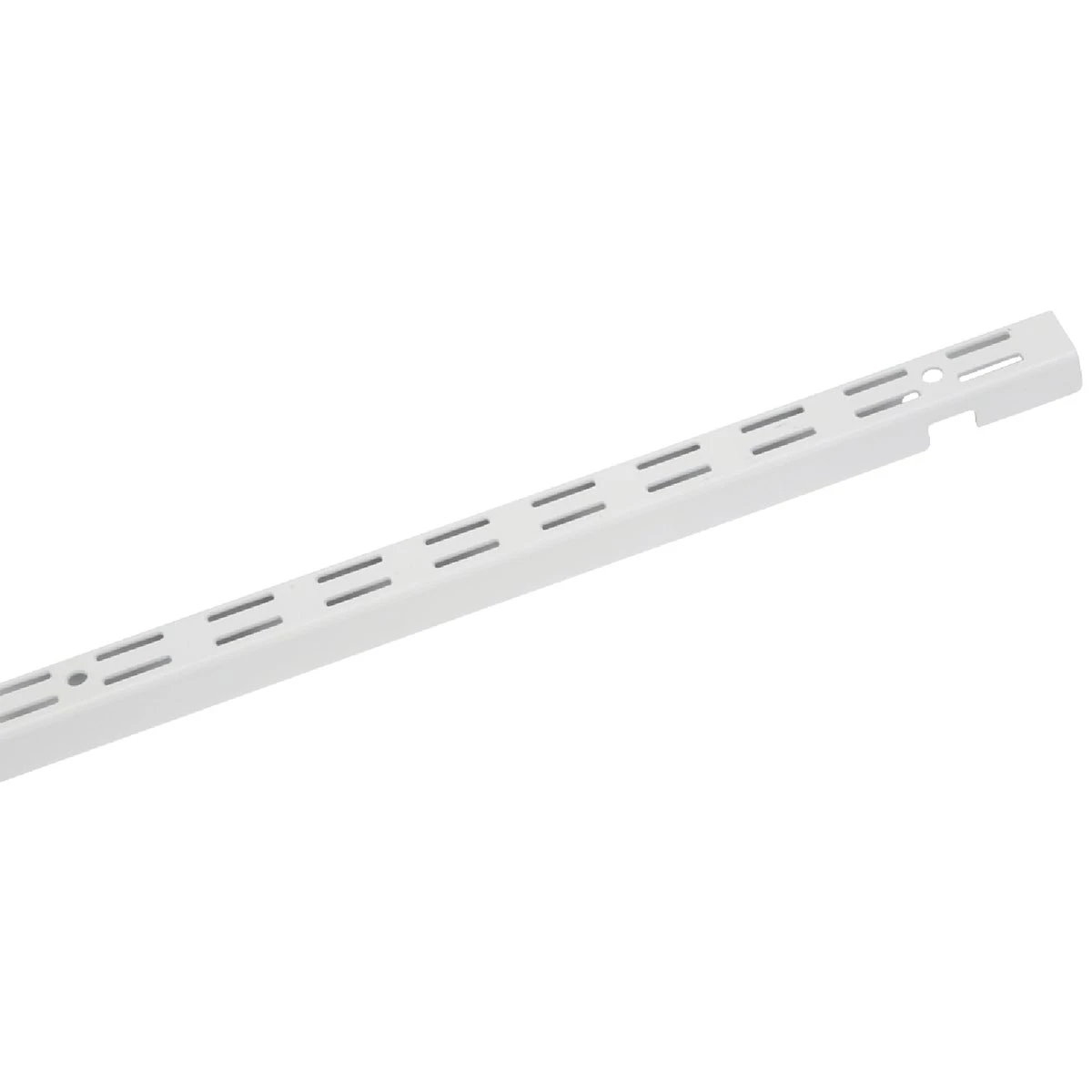 Shelftrack 60 In. White Heavy-duty Closet Shelf Standard