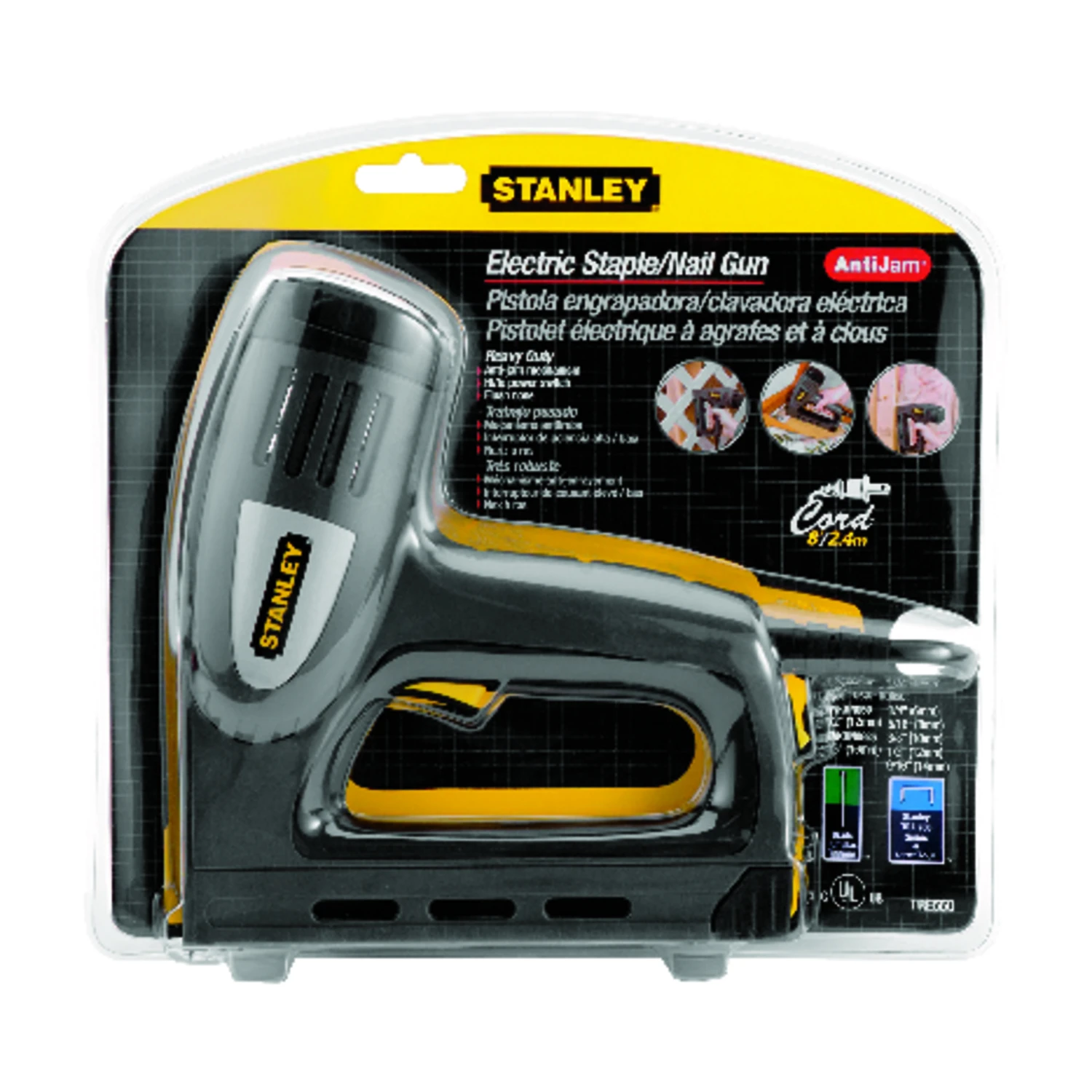 Tre550z Heavy Duty Electric Staple And Brad Nail Gun