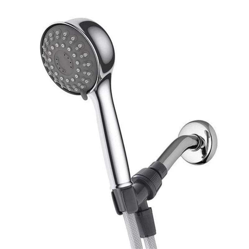 PowerPulse Ecoflow Handheld Shower Head with Six Spray Massage Settings, 1.8 Gallons Per Minute, Chrome Finish