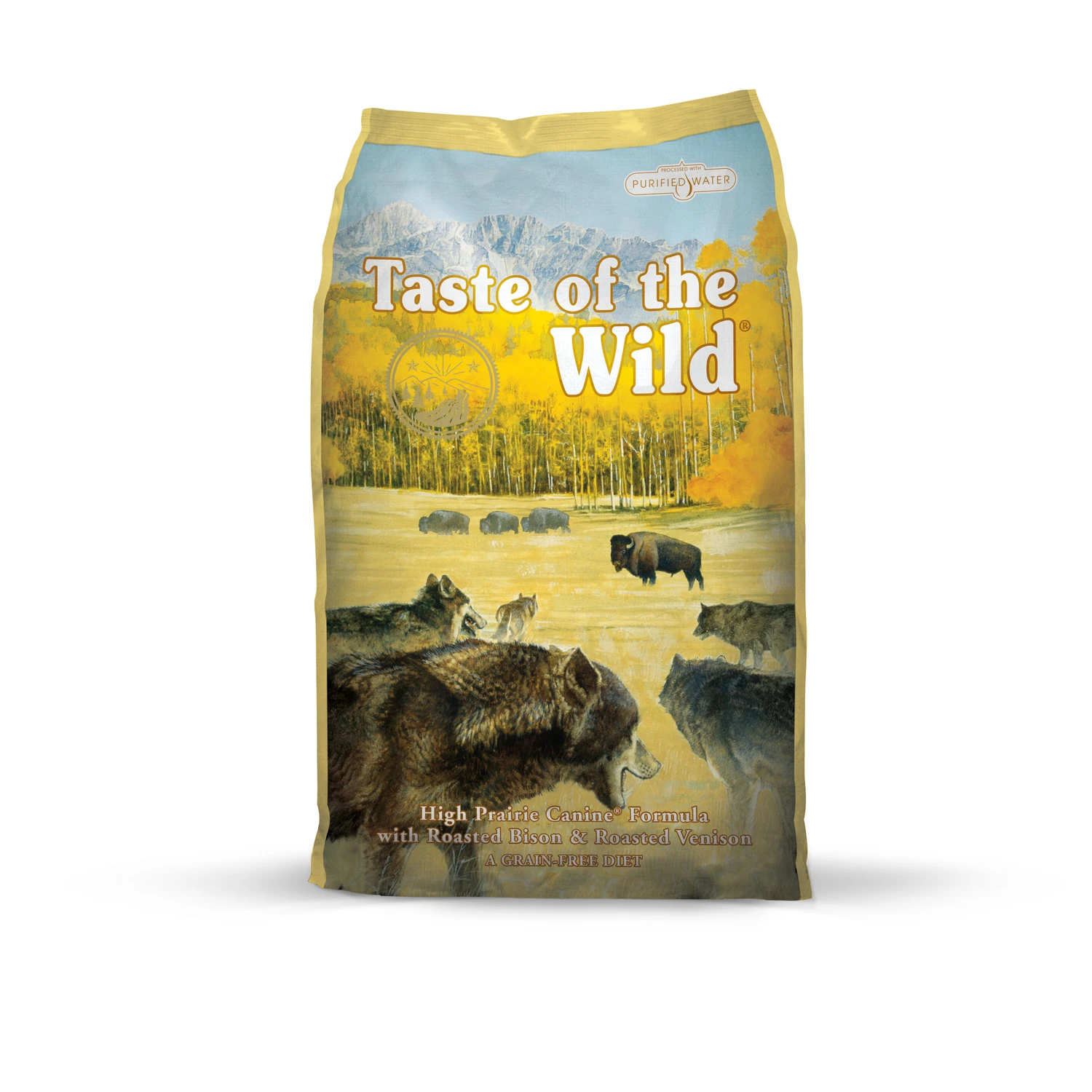 High Prairie Adult Bison And Venison Dry Dog Food Grain Free 5 Lb