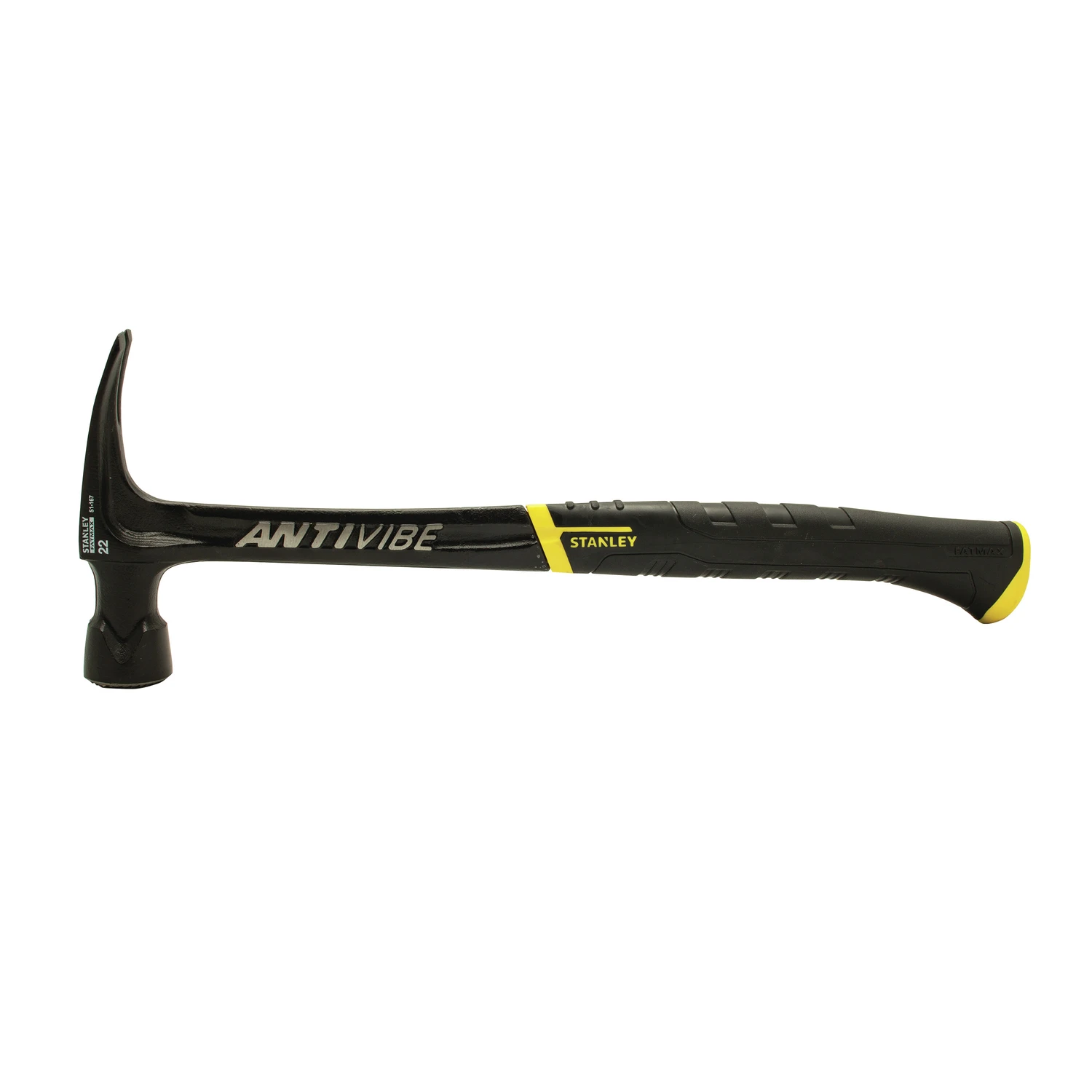22 Oz. Anti-vibe Milled-face Framing Hammer With Steel Handle