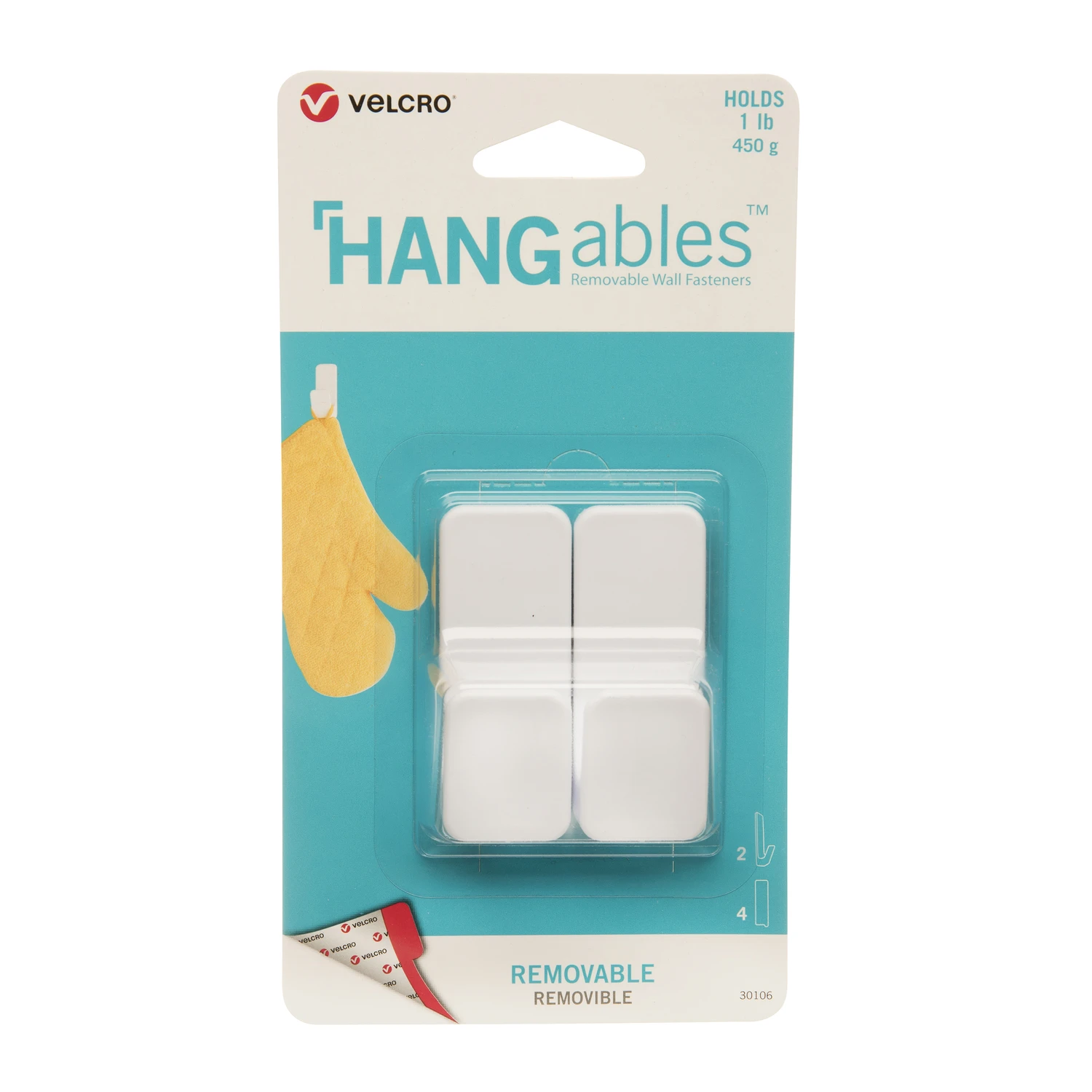 2CT WHT SM HANGABLES