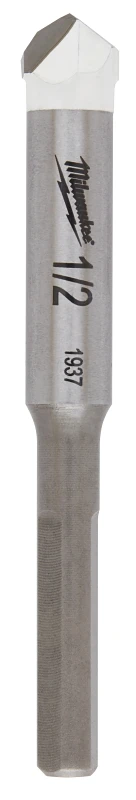 1/2 In. Carbide Tipped Drill Bit For Natural Stone, Glass, And Tile