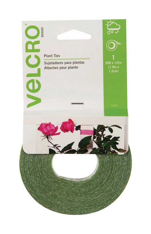 VELCRO Brand One-Wrap 50 Ft. x 1/2 In. Green Garden Ties