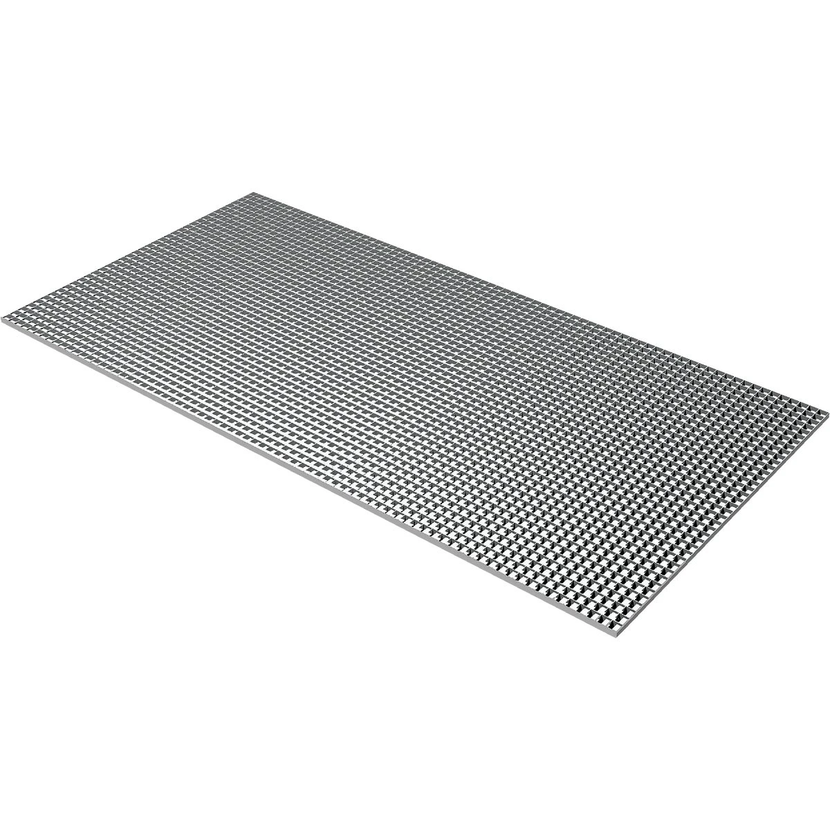 Egg Crate Lighting Diffuser, Silver, 2 x 4-Ft.