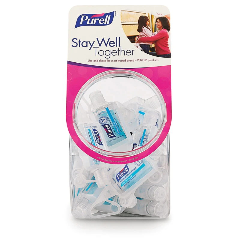 1 oz. Advanced Instant Hand Sanitizer Jelly Wrap Fish Bowl (25-Pack)