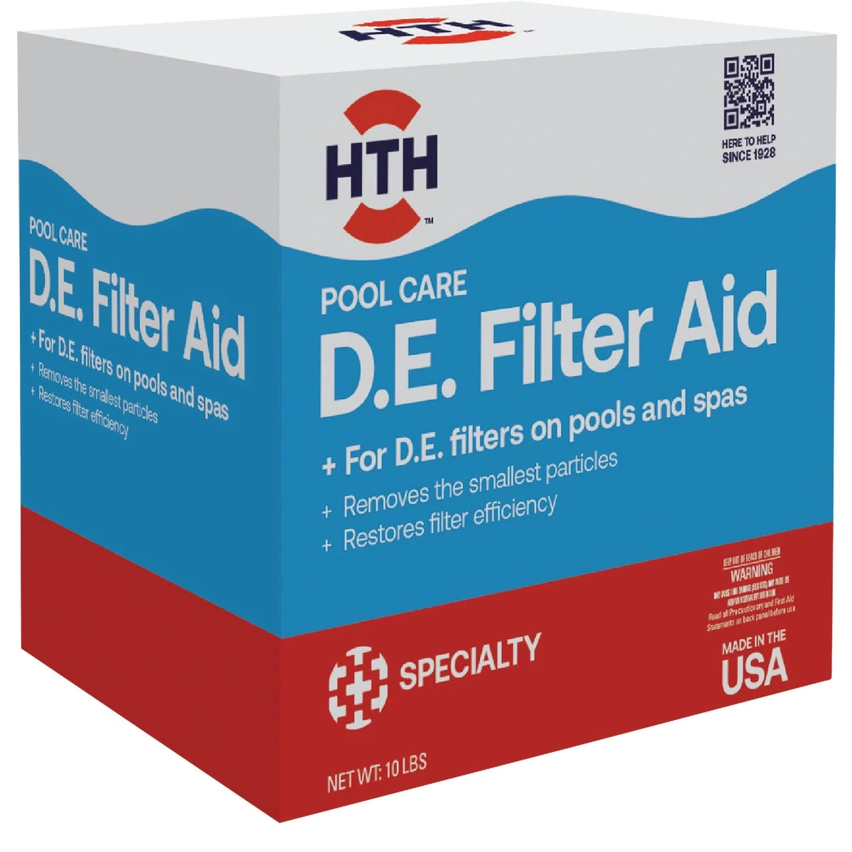 Pool Care 10 Lb. D.e. Filter Aid For Swimming Pools And Spas