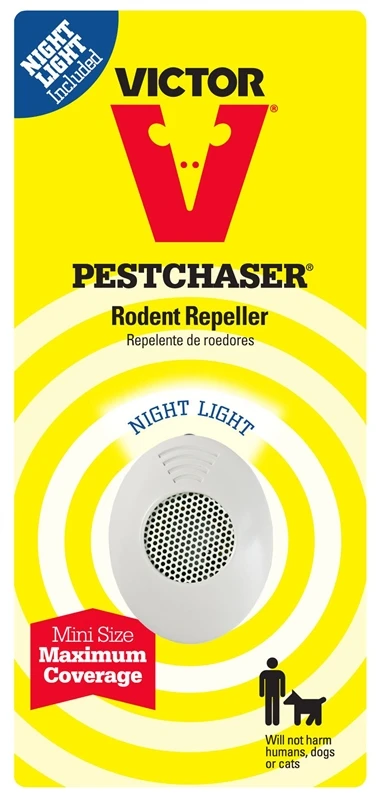 Mini Pestchaser M751sn Ultrasonic Rodent Repeller With Night Light, 1 Pk