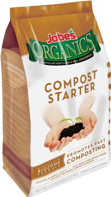 Organics 4 Lb Compost Starter Granular Fertilizer, 4-4-2 N-p-k