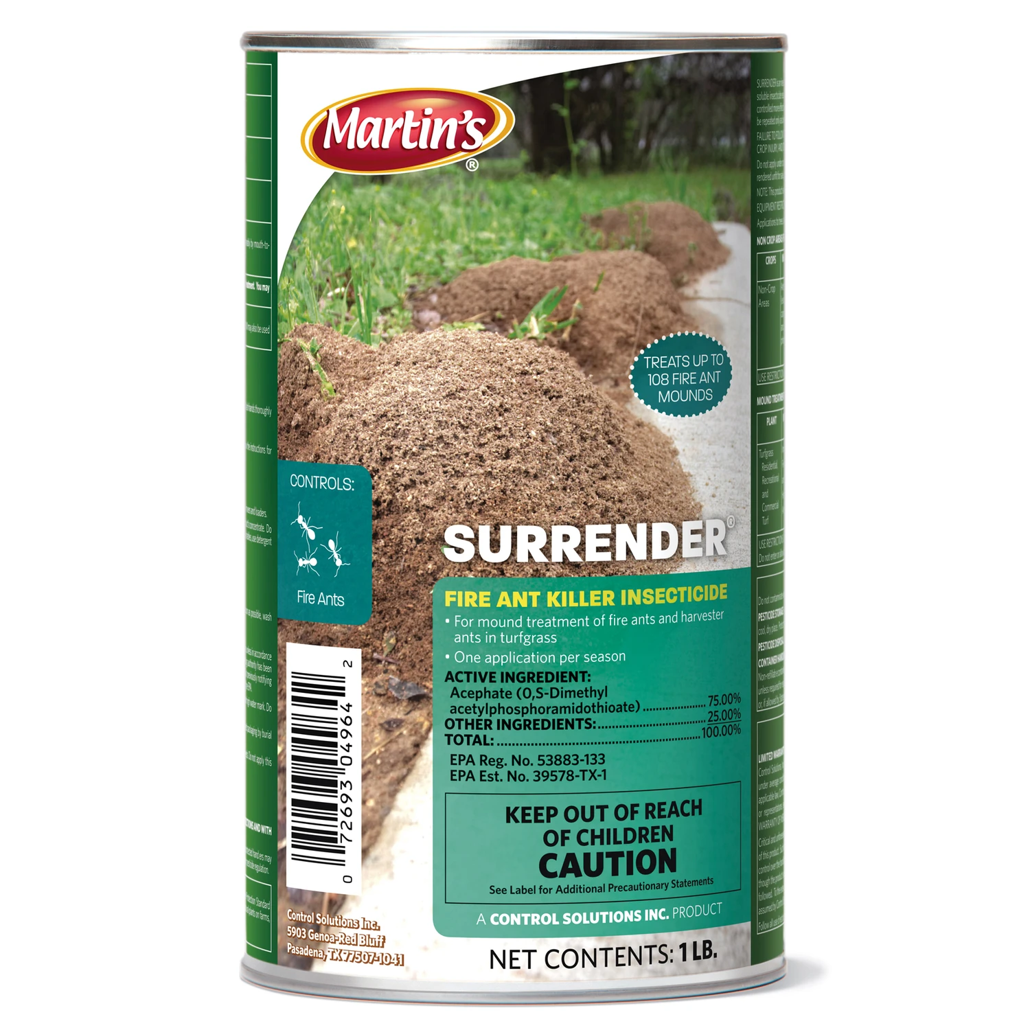 1 Lb. Ready To Use Powder Fire Ant Killer - Effective Insecticide