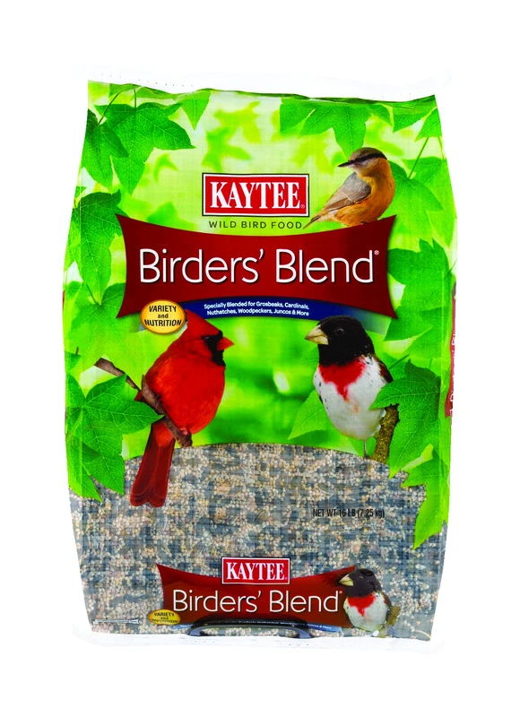 Birders Blend Songbird Black Oil Sunflower Seed Wild Bird Food 16 Lb