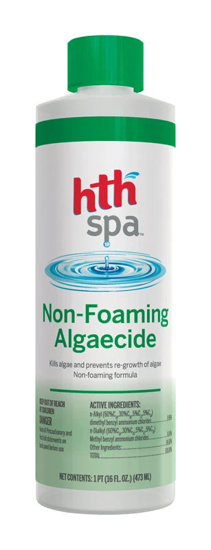 Spa Non-foaming Algaecide, 16 Oz. Pint For Hot Tubs And Spas