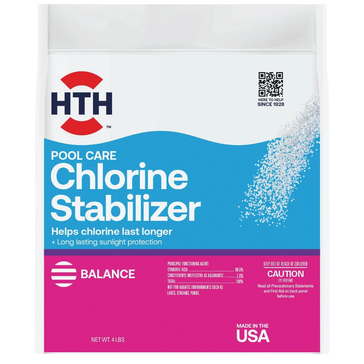Pool Care 4 Lb. Chlorine Stabilizer Granule For Swimming Pools