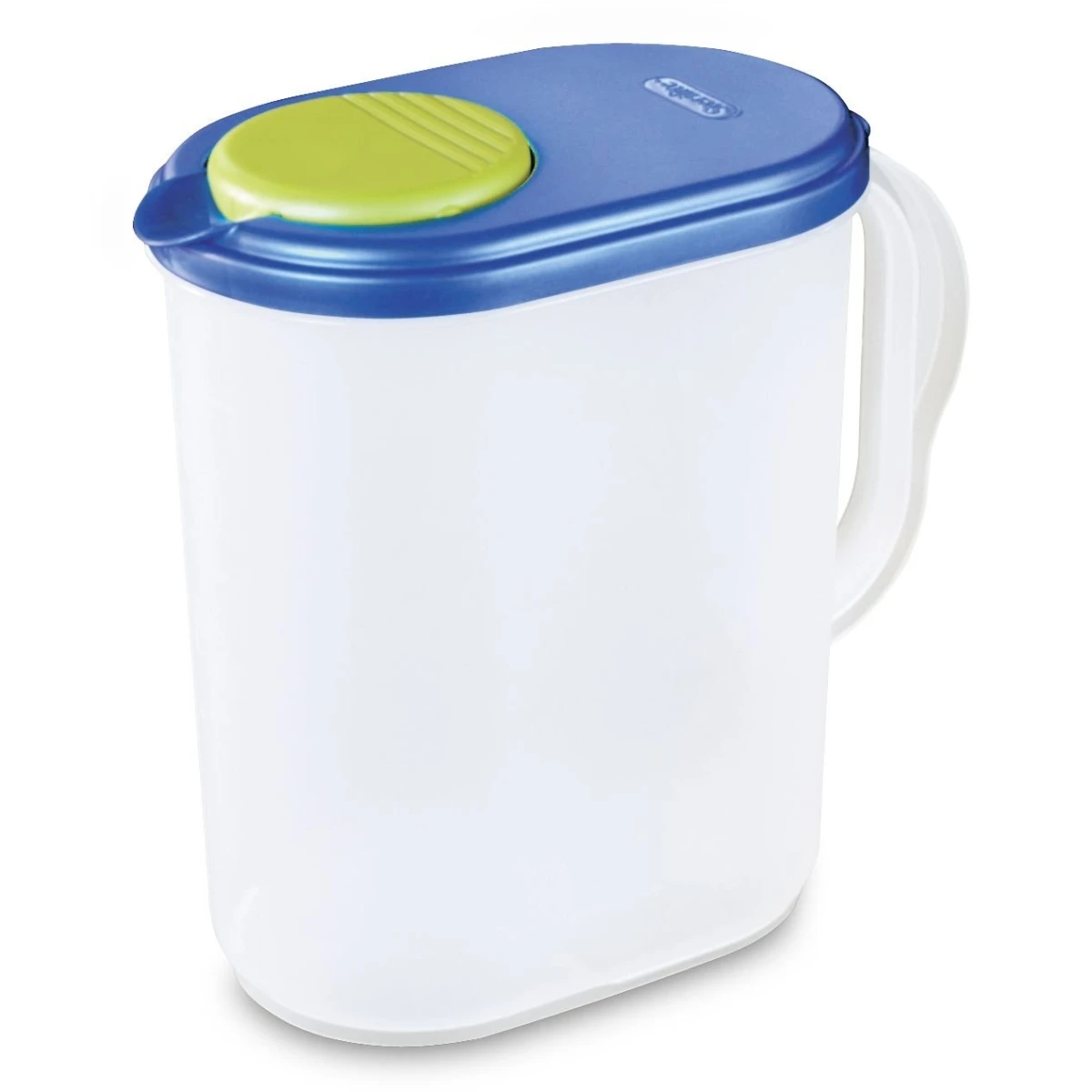 Sterilite UltraSeal 1 Gal. Frosted Plastic Pitcher with Pivot Top Spout