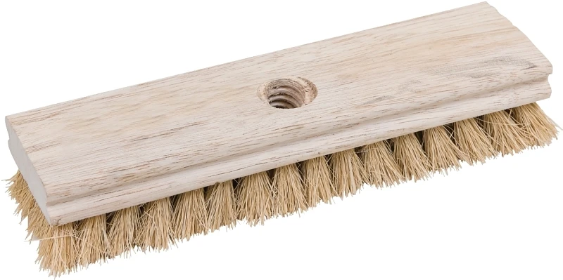 Acid Brush 8" X 2-3/4" With Tampico Bristles And Threaded Handle Hole