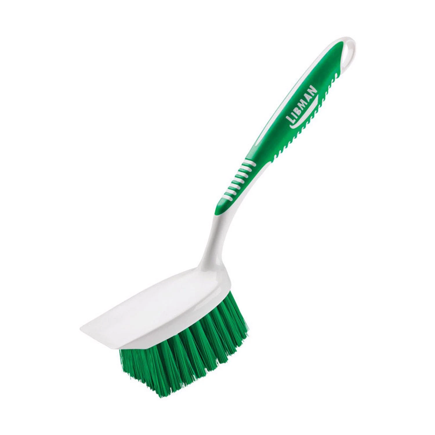 11.13 In. Heavy-duty Scrub Brush With Ergonomic Grip And Scraper Edge