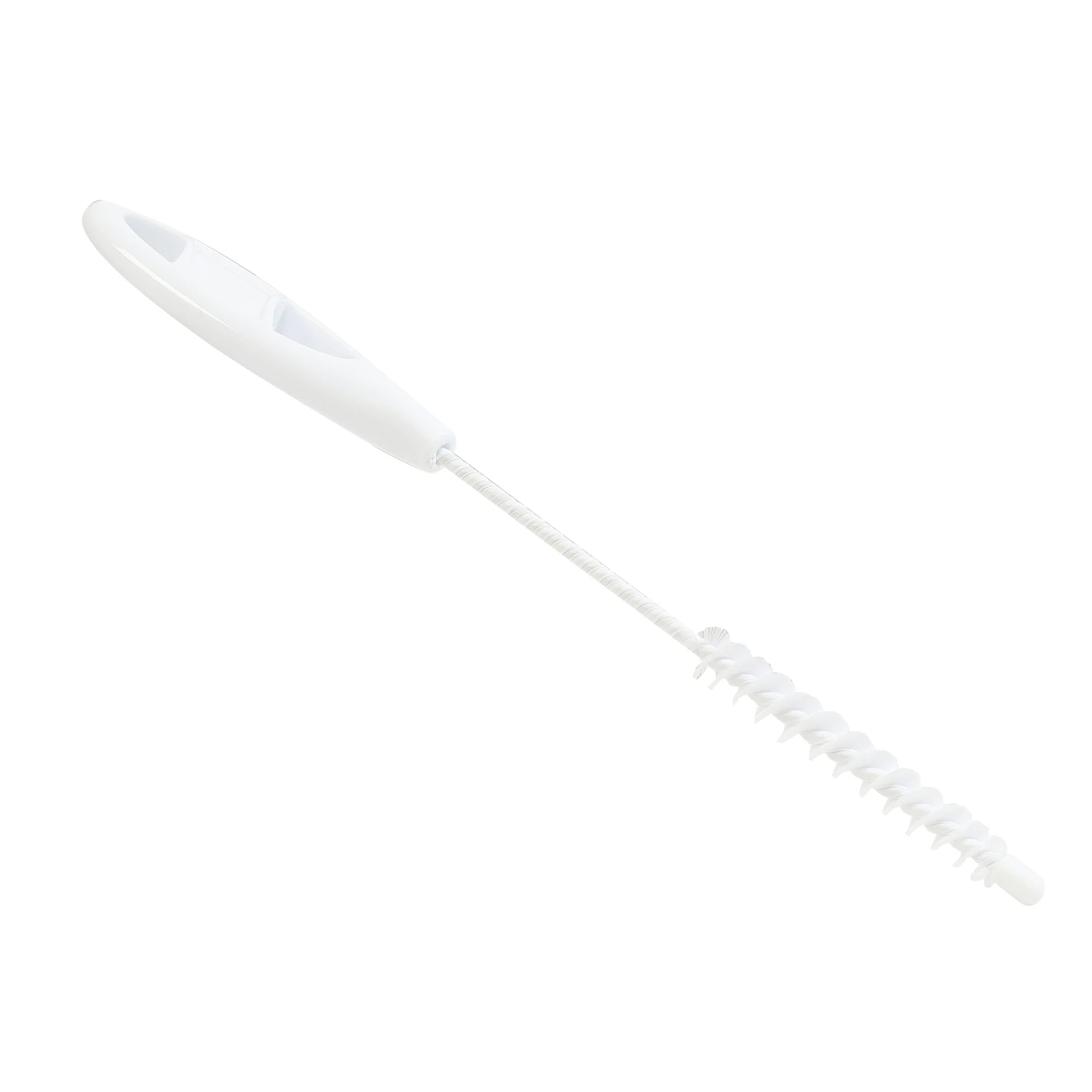 Nylon Fiber Spout Brush for Cleaning Narrow Tubes and Spouts