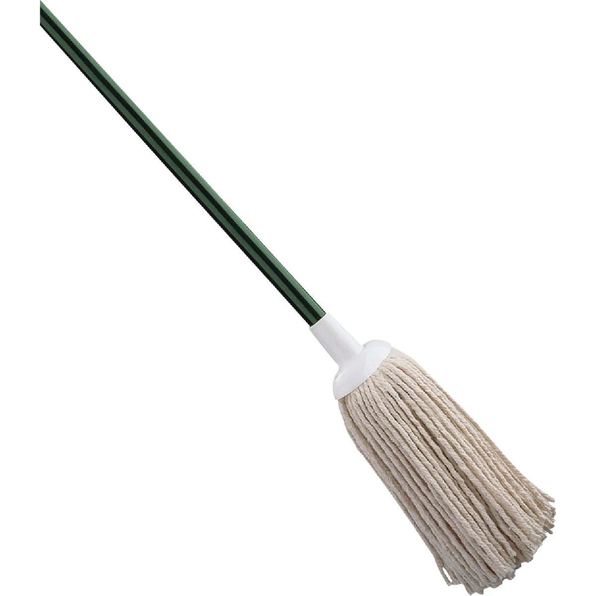 Cotton Deck Mop With Steel Handle, 8 Oz, 54 In Length, Model 88