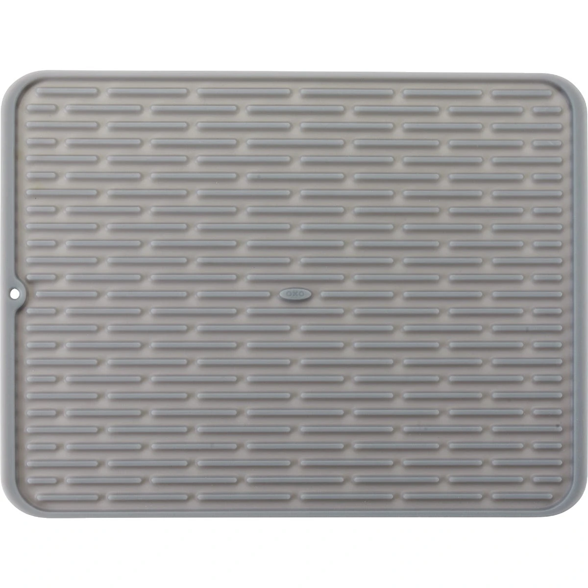 15.3 In. L X 14.3 In. W X 1.3 In. H Black Plastic Dish Drainer