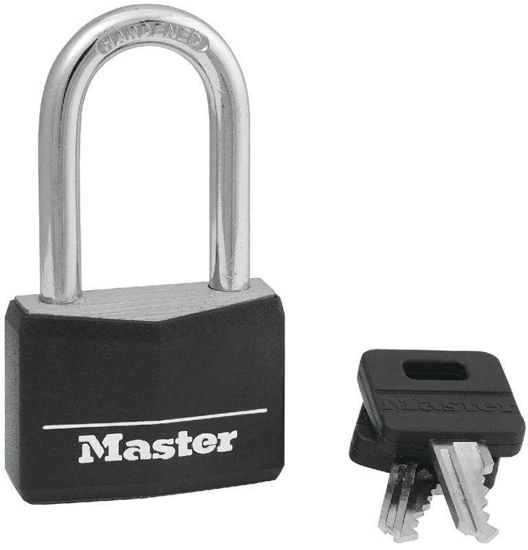 1-9/16 In. Wide Covered Solid Body Padlock With 1-1/2 In. Shackle