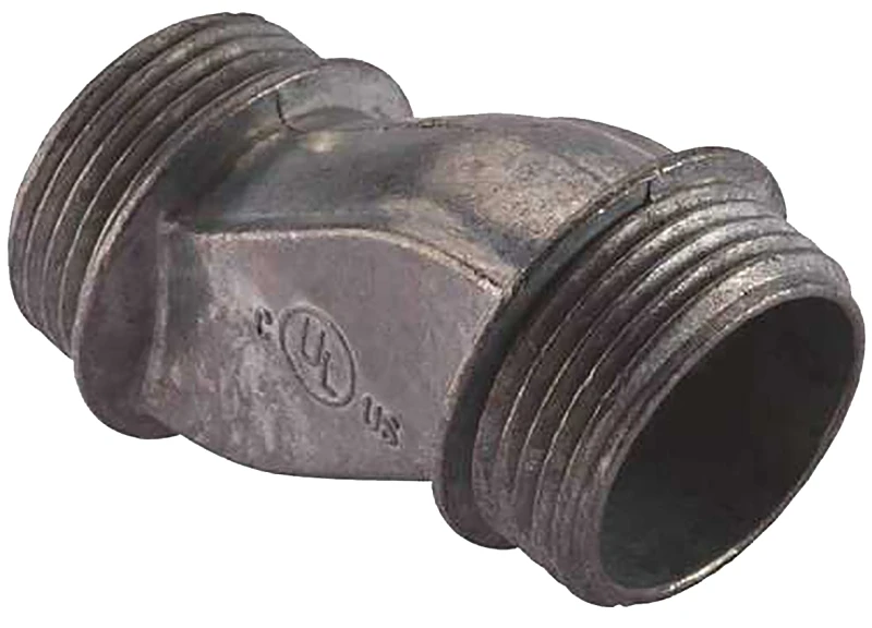 3/4 Inch Rigid Die-cast Zinc Offset Nipple - Model 90402