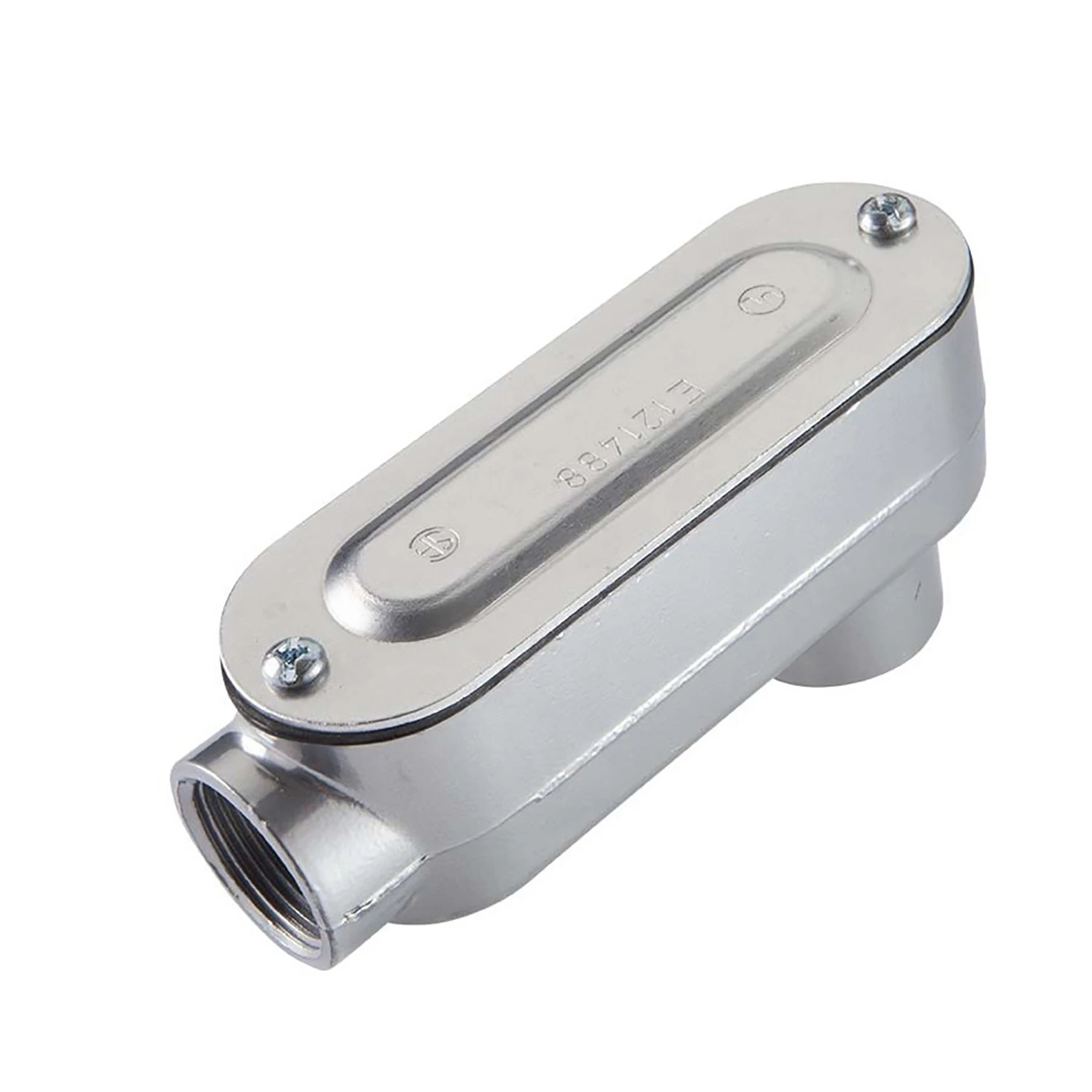 Threaded Oval Conduit Body, Type LB, 3/4-In.