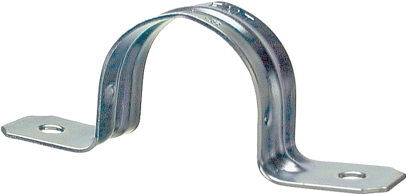Two Hole Electrical Metallic Tubing Straps, 2-In., 2-Pk.