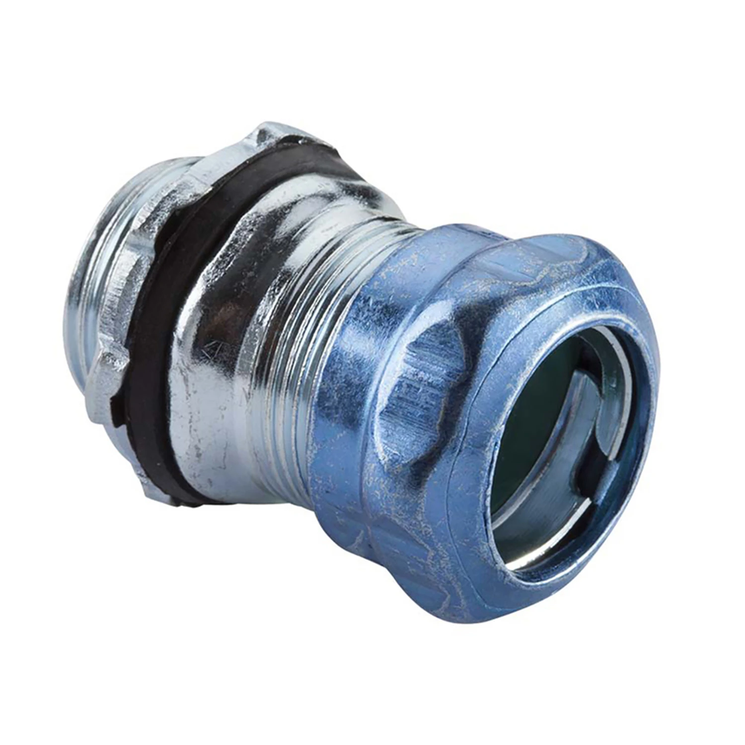 EMT Rain Tight Conduit Connector, Steel, 1-In.