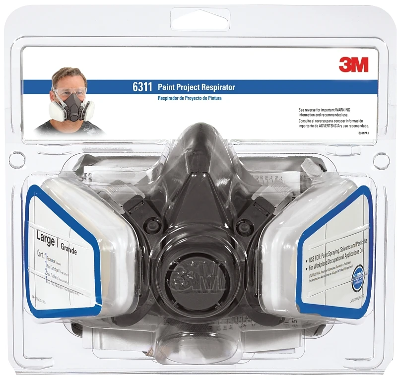 Large Paint Spray & Pesticide Respirator