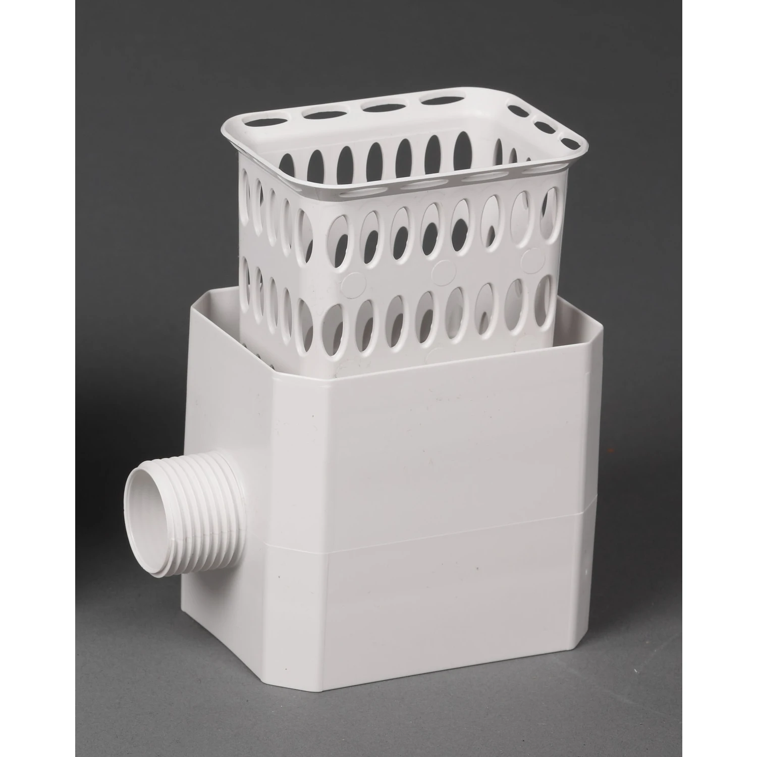 4.75 In. H X 4.25 In. W X 2.53 In. L White Plastic Rainwater Colander