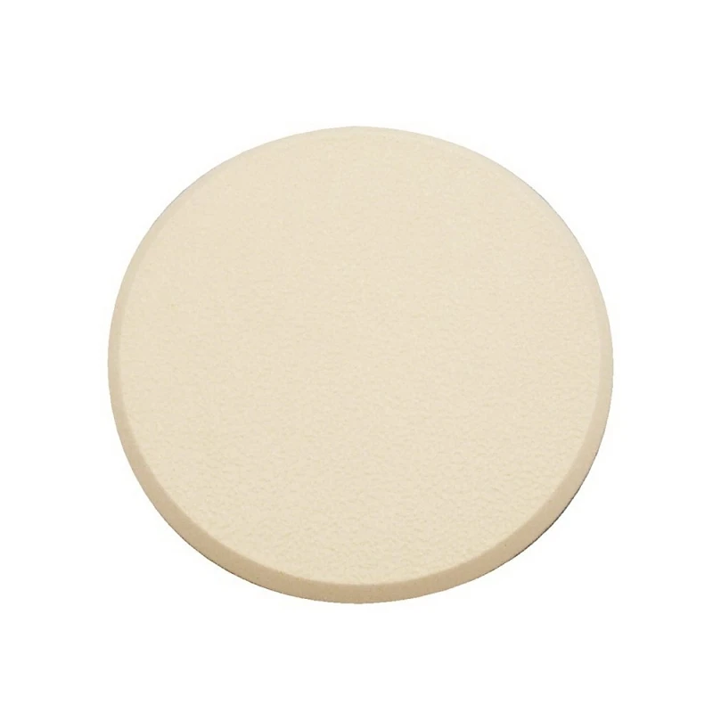 Round Wall Protector Bumper, Ivory Textured Vinyl, 3.25 Inch Diameter