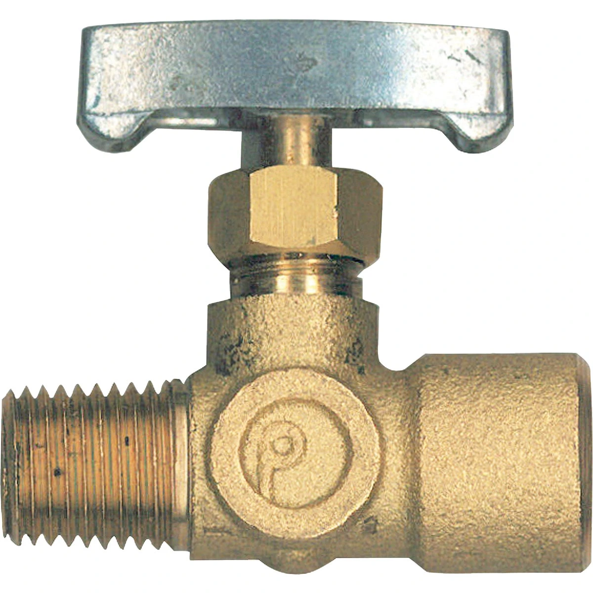 1/4 In. X 1/4 In. Brass Adjustable Gas Regulator Nv108p