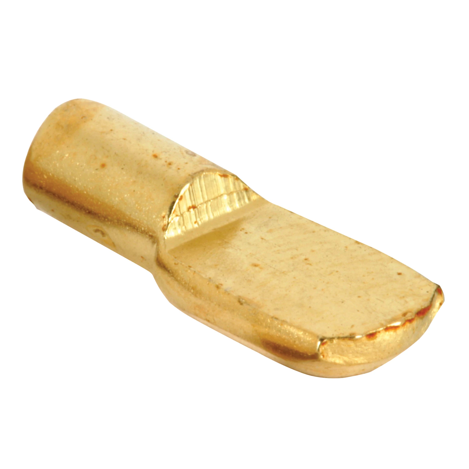 20-Lb. Shelf Support Pegs, Brass-Plated Steel, 3/4 x 1/4 In., 8-Pk.