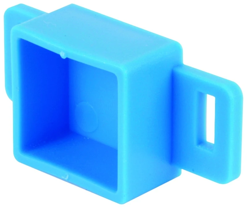 Prime-Line Plastic Center Guide Drawer Track Back Plate 2 pk