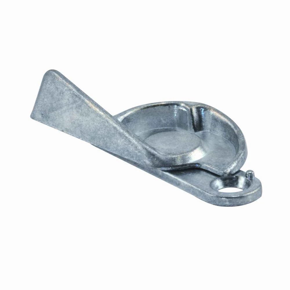 Single Hung Window Sash Lock, Aluminum, 2-Pk.