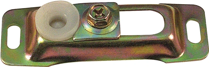 Bi-Fold Door Floor Pivot Bracket, Nylon/Steel, 1-Pk.