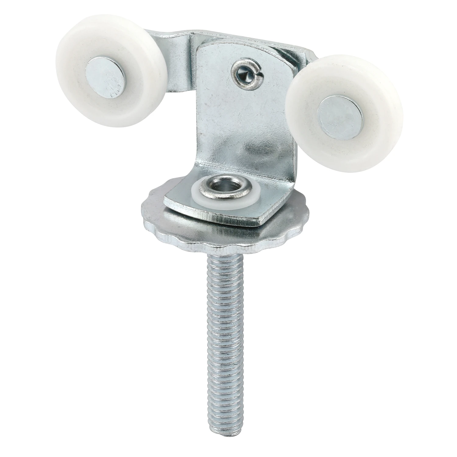 Nylon Top Mount Closet Door Tandem Flat Rollers, 1 In.
