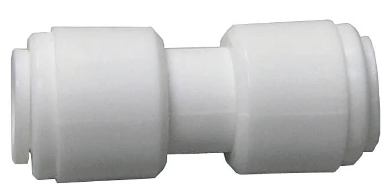 PEX Quick Connect Pipe Union, 1/4 Inch by 1/4 Inch Outer Diameter