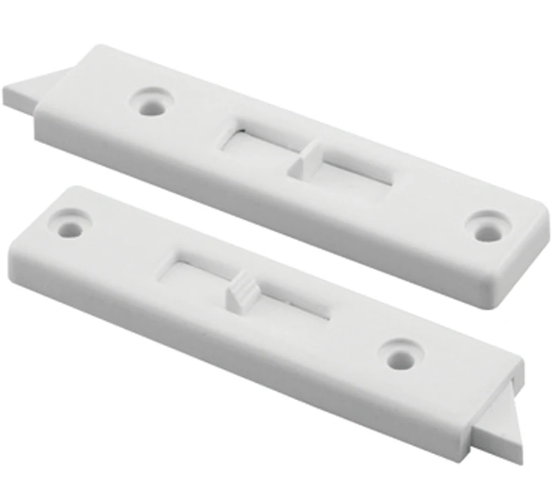 Window Tilt Latch, White Vinyl, 2-9/16 In.