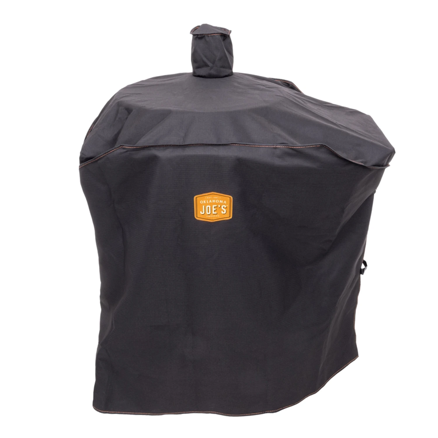 Bronco 34.25 In. Black Polyester Drum Smoker Cover