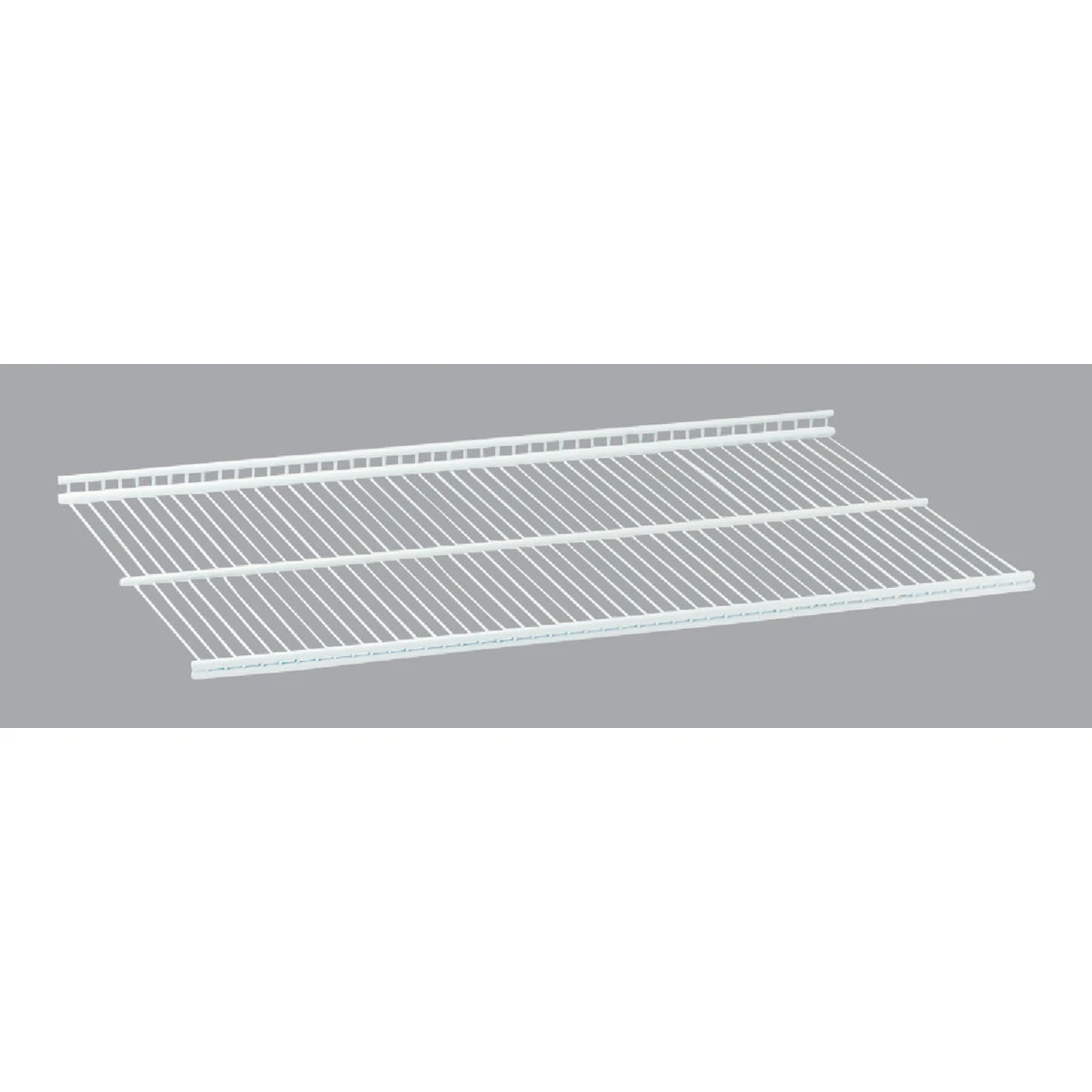 Freedomrail 24-inch X 16-inch Profile Ventilated Closet Shelf, White