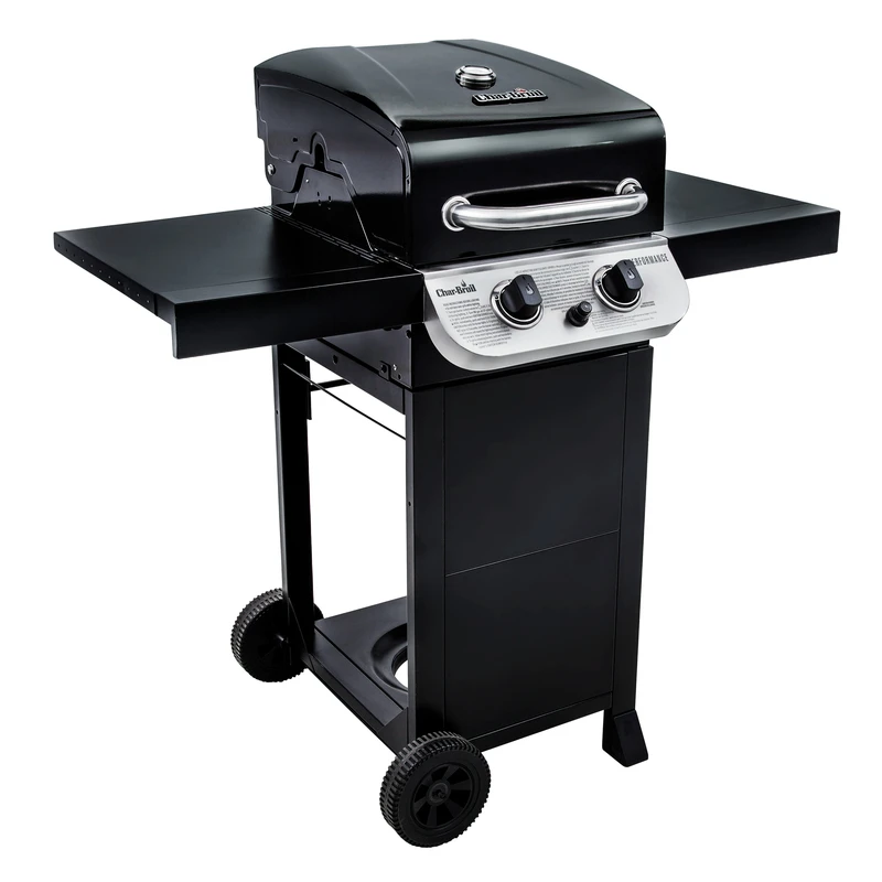 Performance Series Liquid Propane Gas Convection Grill with Two Burners and 20,000 BTUs