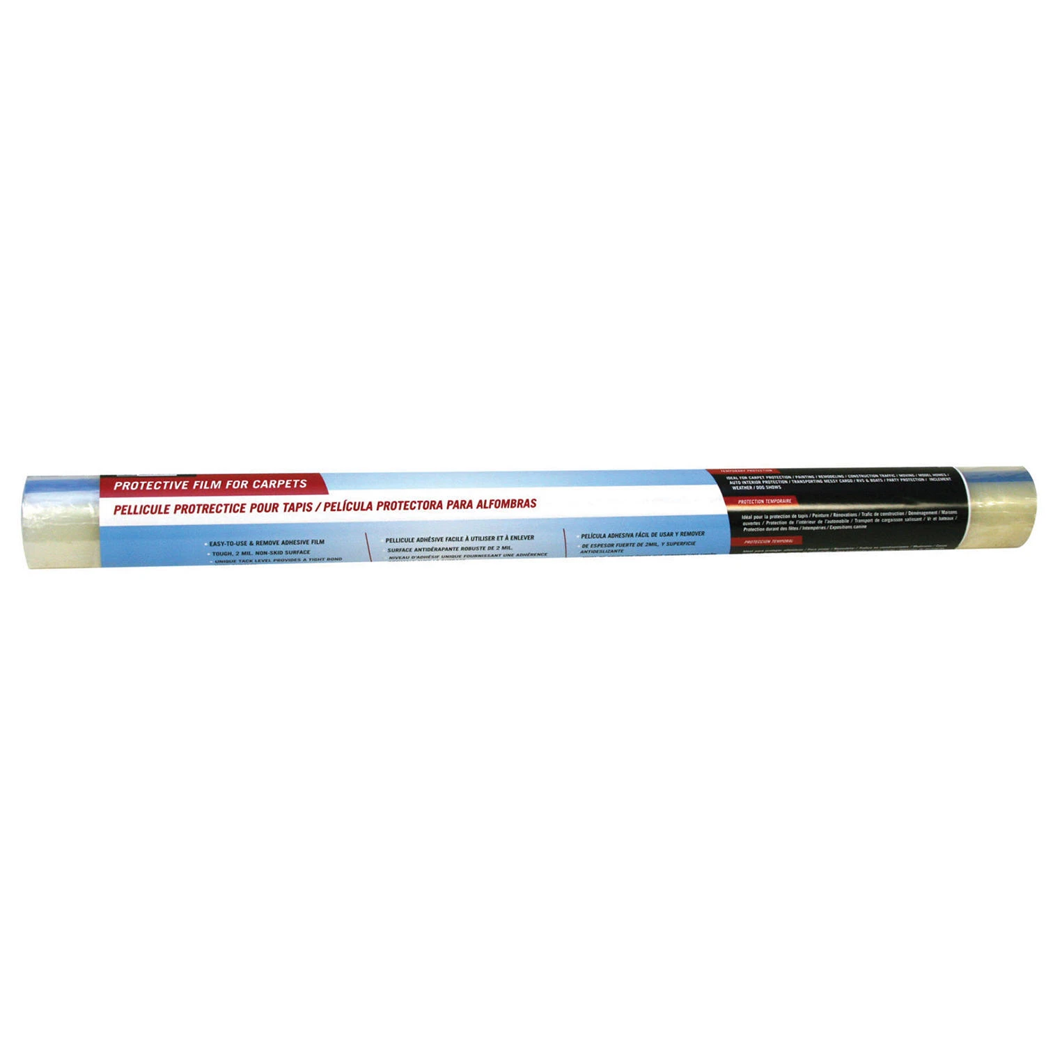 Carpet Protective Paint Film, 2 Mil, 2 x 50-Ft.