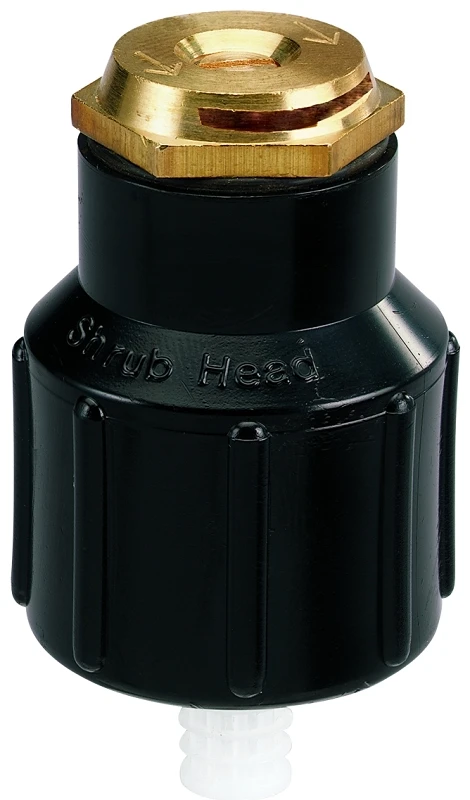 1/2-inch Half-circle Shrub Spray Sprinkler With Brass Nozzle And Adjustable Flow
