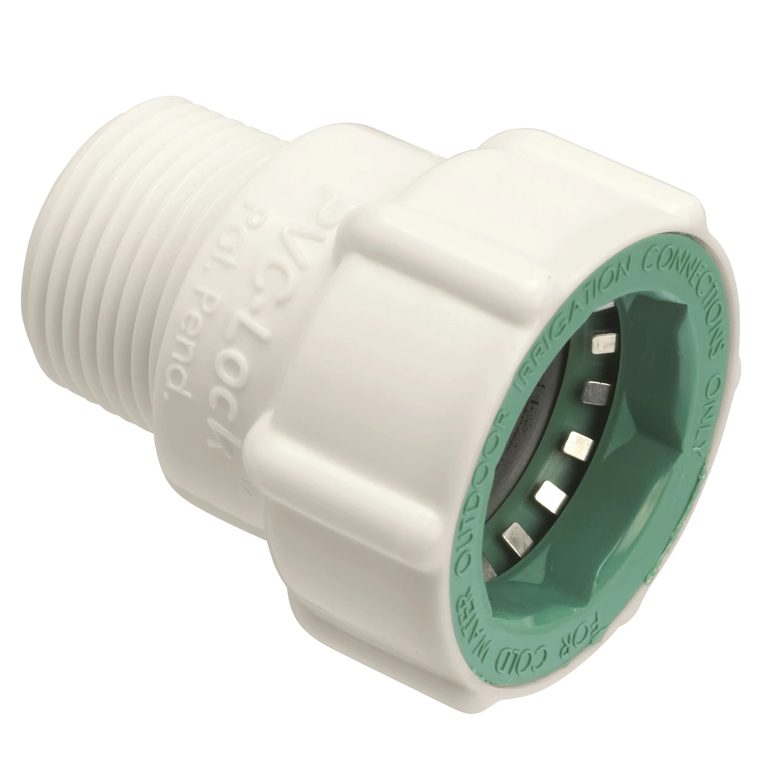 3/4 In. X 3/4 In. Mnpt Pvc-lock Adapter For Easy Installation