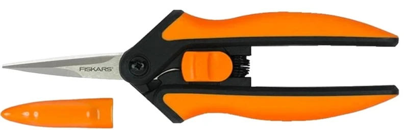 6" Softgrip Micro-tip Pruning Snips With Stainless Steel Blades
