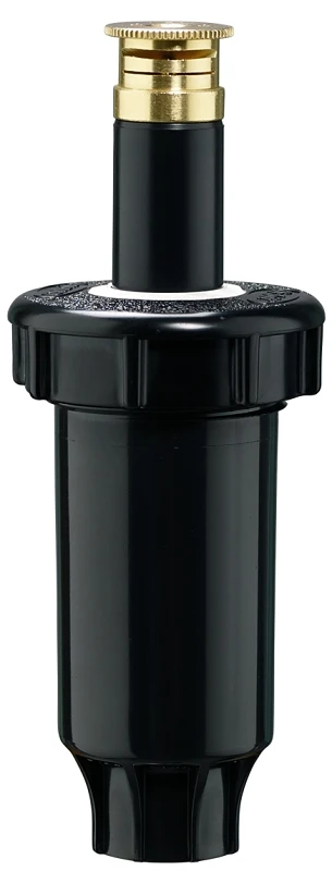 Pro Series Half Pattern Twin Spray Sprinkler Head with Brass Nozzle and 2-Inch Pop-Up
